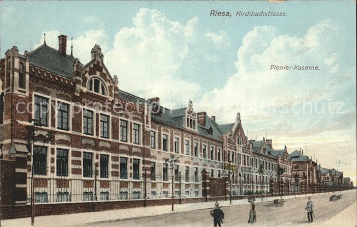 Riesa Sachsen Kirchbachstrasse Pionier Kaserne