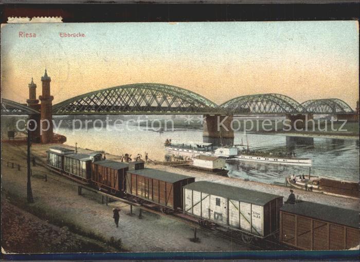 Riesa Sachsen Elbbruecke
