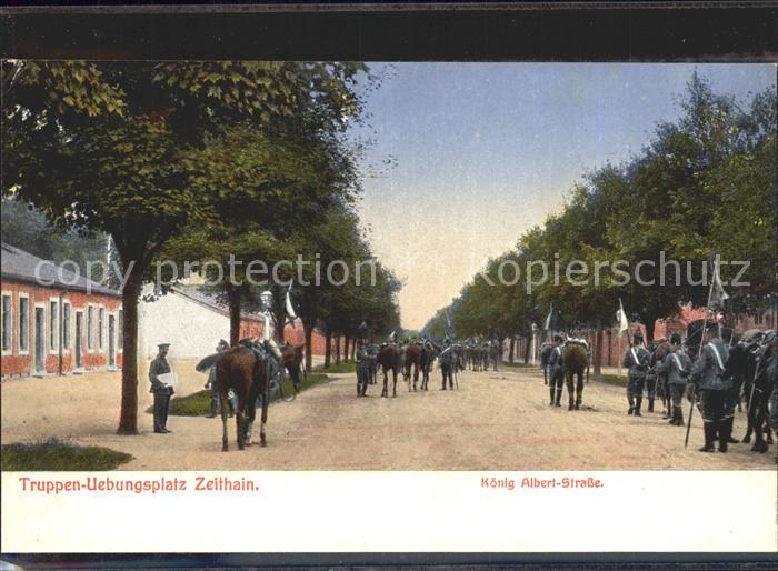 Zeithain Truppenuebungsplatz Koenig Albert Strasse