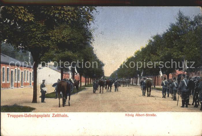 Zeithain Truppen- uebungsplazu Koenig Albert- Strasse
