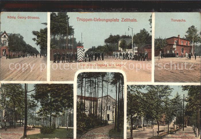 Zeithain Truppen- uebungsplatz Koenig Georg- Strasse Torwache