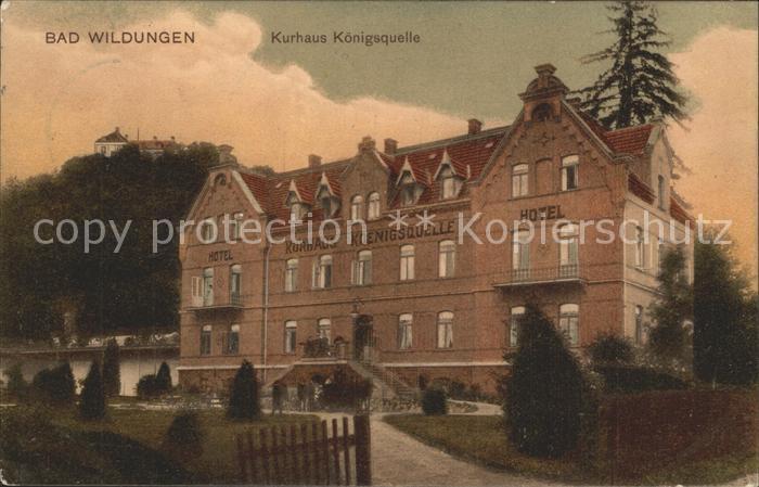 Bad Wildungen Kurhaus Koenigsquelle