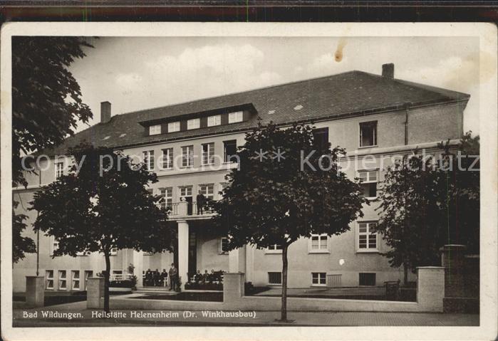 Bad Wildungen Heilstaette Helenenheim