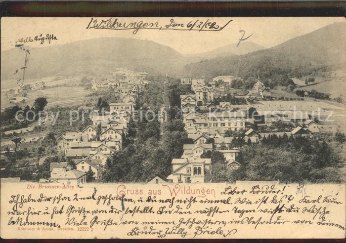 Bad Wildungen Brunnen Allee