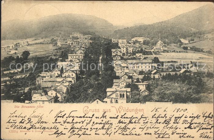 Bad Wildungen Brunnen Allee