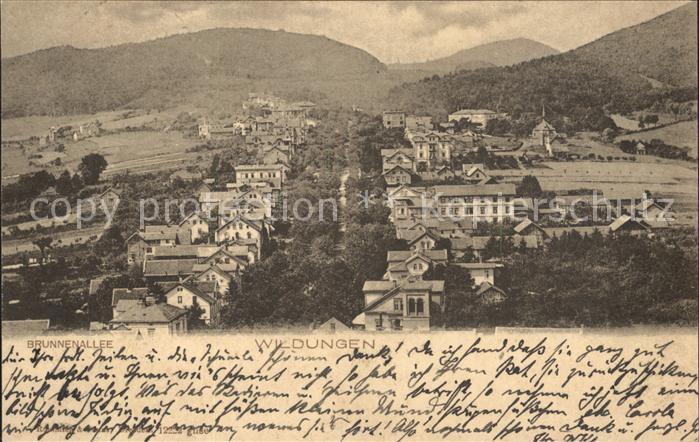 Bad Wildungen Brunnen Allee