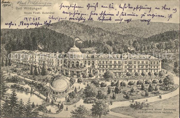 Bad Wildungen Neues Fuerstliches Badehotel