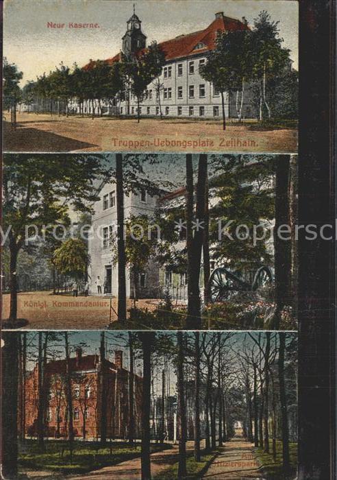 Zeithain Truppen- uebungsplatz Neue Kaserne Koenigliches Kommandantur