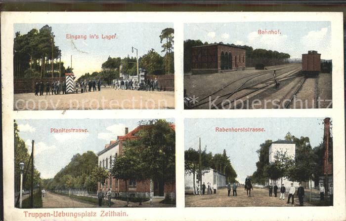 Zeithain Truppen- uebungsplatz Bahnhof Planitzstrasse Rabenhorststrasse