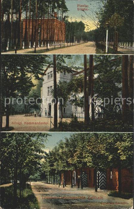 Zeithain Truppen- uebungsplatz Planitzstrasse Koenigliche Kommandantur