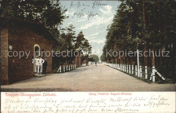 Zeithain Truppen- uebungsplatz Koenig Friedrich August- Strasse
