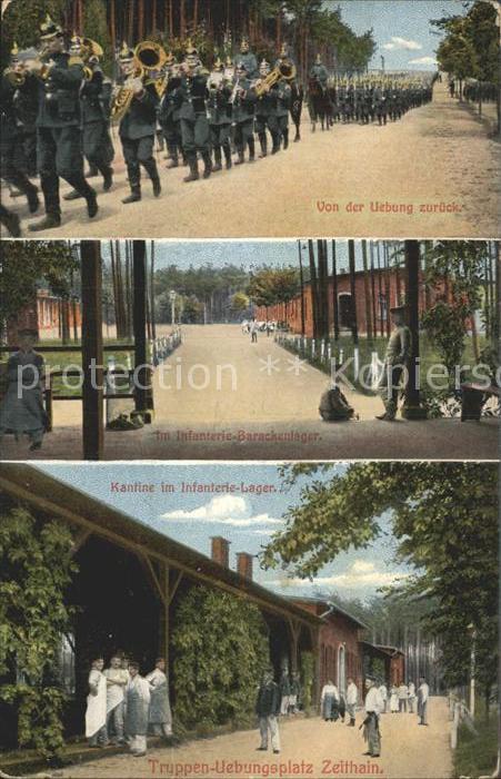 Zeithain Truppen- uebungsplatz Infanterie- Barackenlager Kantine