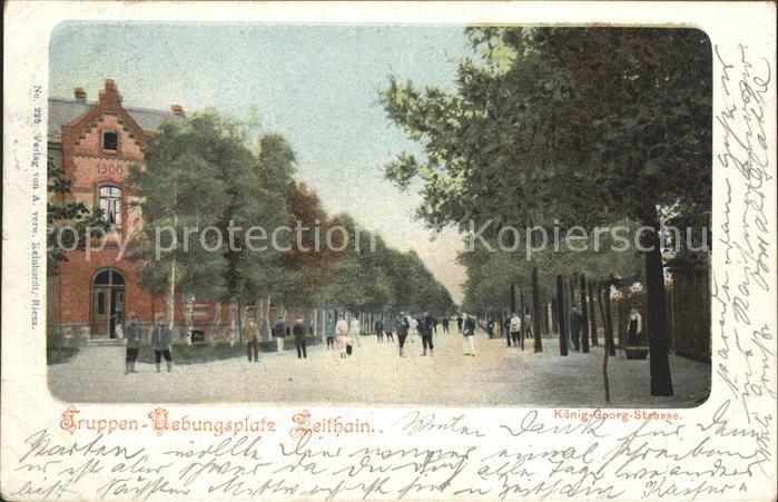 Zeithain Truppen- uebungsplatz Koenig Georg- Strasse