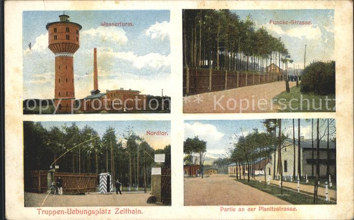 Zeithain Truppen- uebungsplatz Wasserturm Funcke- Strasse Nordtor
