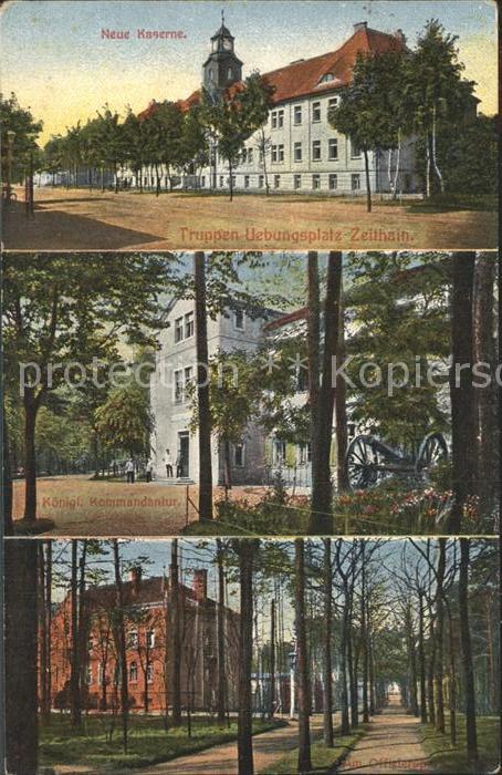Zeithain Truppen- uebungsplatz Neue Kaserne Koenigliche Kommandantur