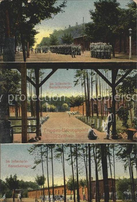 Zeithain Truppen- uebungsplatz Infanterie- Barackenlager