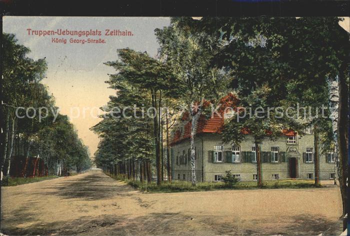 Zeithain Truppen- uebungsplatz Koenig Georg- Strasse