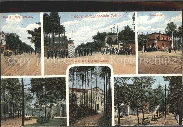 Zeithain Truppen- uebungsplatz Koenig Georg- Strasse Torwache Kommandantur