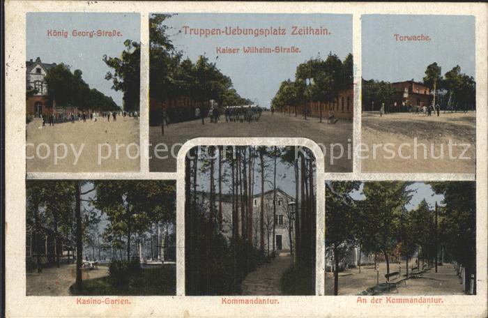 Zeithain Truppen- uebungsplatz Koenig Georg- Strasse Kaiser Wilhelm- Strasse Tor