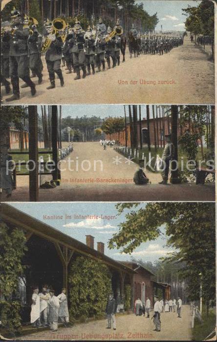 Zeithain Truppen- uebungsplatz Infanterie- Barackenlager Kantine