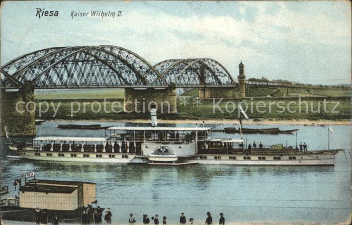 Riesa Sachsen Kaiser Wilhelm II.