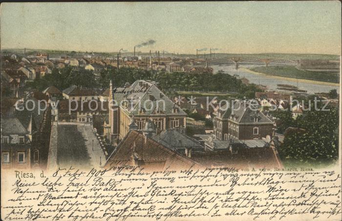 Riesa Sachsen Stadt