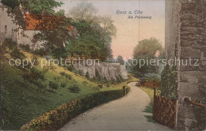 Riesa Sachsen Poetenweg