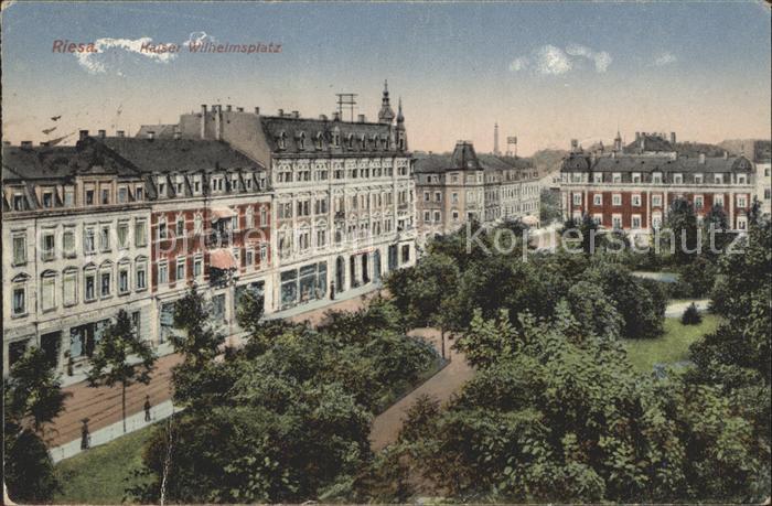 Riesa Sachsen Kaiser Wilhelmsplatz