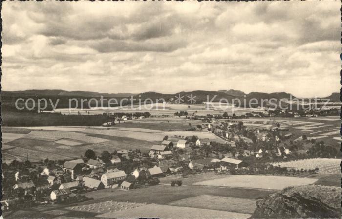 Schoena Herrnskretschen Panorama Blick von der Kaiserkrone Elbs