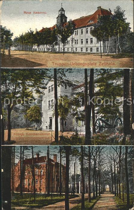 Zeithain Truppenuebungsplatz Neue Kaserne Koenigliche Kommandantur