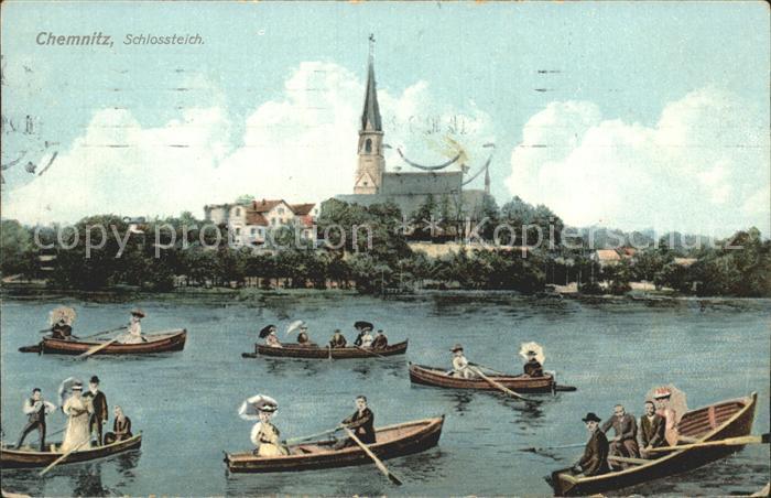 CHEMNITZ Sachsen Schlossteich