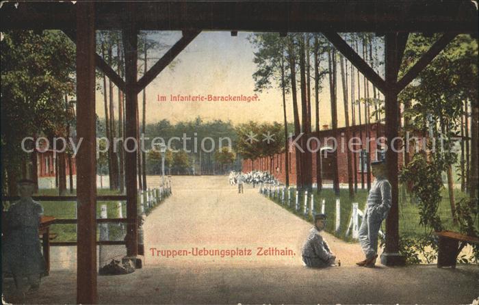 Zeithain Truppenuebungslager Infanterie- Barackenlager