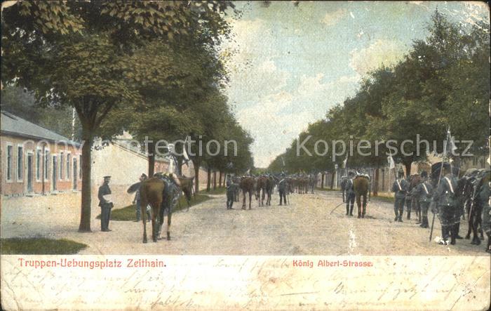 Zeithain Truppenuebungsplatz Koenig Albert- Strasse