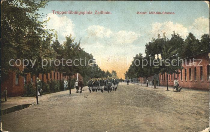 Zeithain Truppenuebungsplatz Kaiser Wilhelm- Strasse