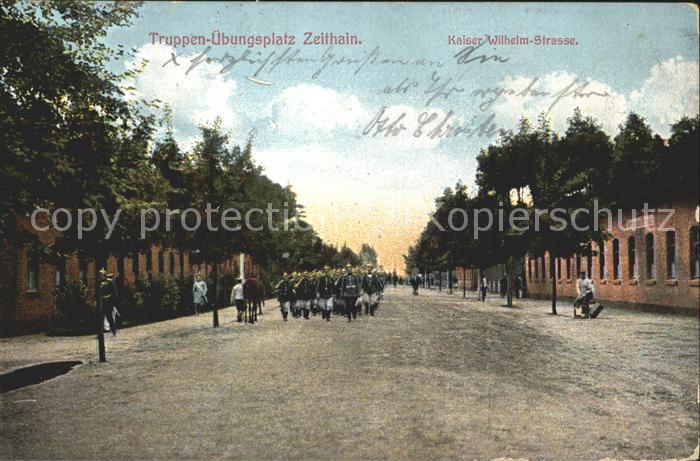 Zeithain Truppenuebungsplatz Kaiser Wilhelm- Strasse