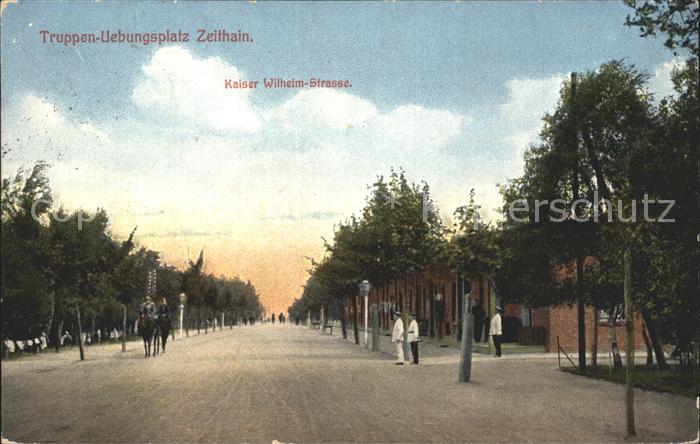 Zeithain Truppenuebungsplatz Kaiser Wilhelm- Strasse