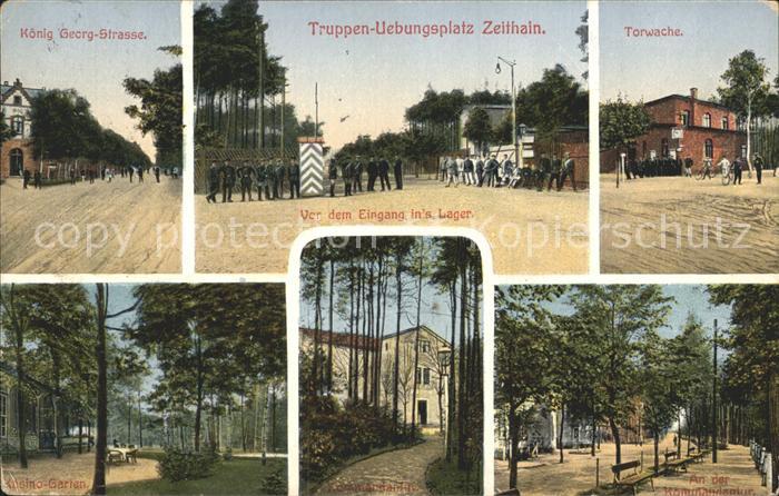Zeithain Truppenuebungsplatz Torwache Koenig Georg- Strasse Casino- Garten