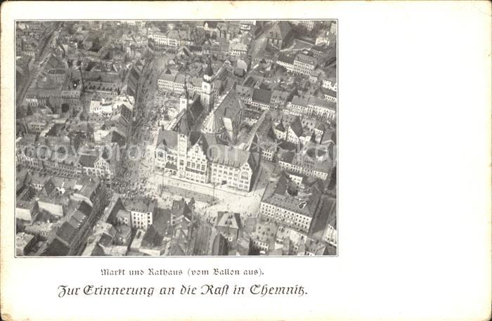 CHEMNITZ Sachsen Markt Rathaus