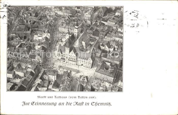 CHEMNITZ Sachsen Markt Rathaus