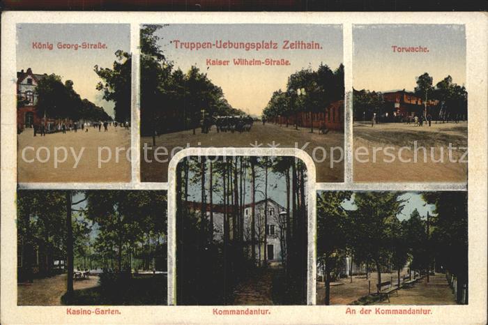 Zeithain Truppenuebungsplatz Koenig Georg- Strasse Torwache Kommandantur