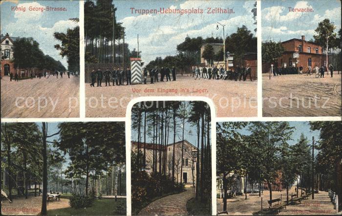 Zeithain Truppenuebungslager Eingang Lager Torwache