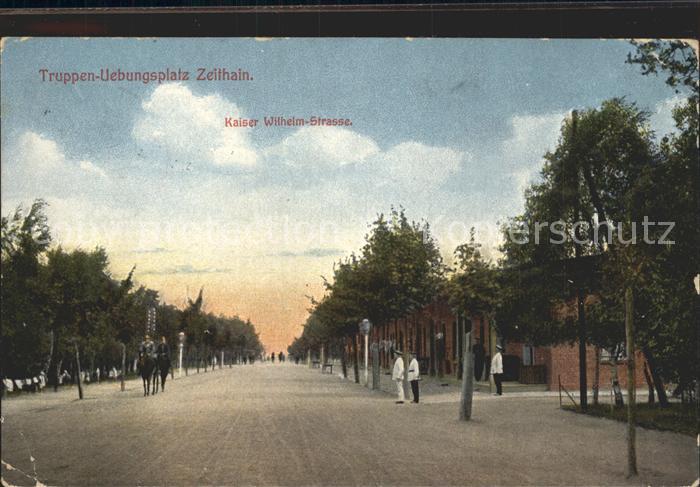 Zeithain Truppenuebungslager Kaiser Wilhelm- Strasse
