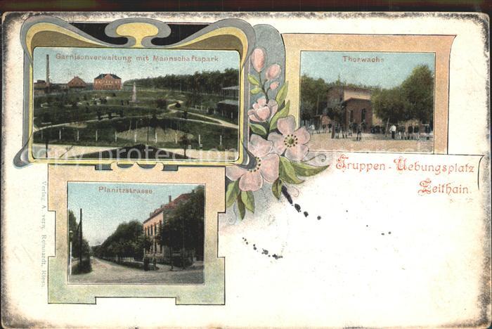 Zeithain Truppenuebungslager Torwache Garnisonverwaltung Planitzstrasse