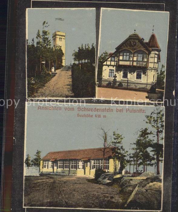 Pulsnitz Sachsen Schwedenstein