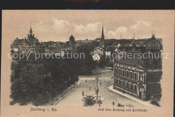 Freiberg Sachsen Postplatz Hornstrasse