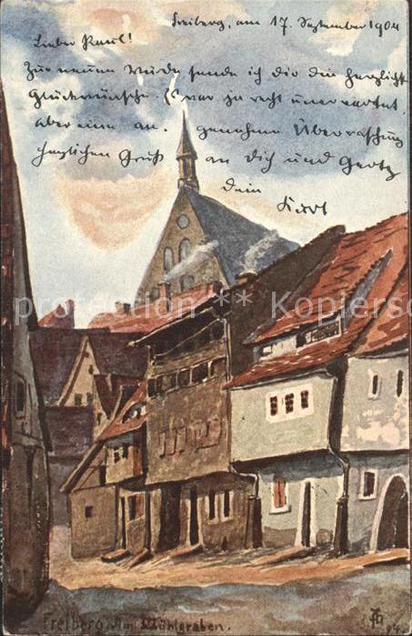 Freiberg Sachsen Am Muehlgraben