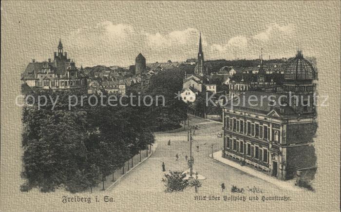 Freiberg Sachsen Postplatz Hornstrasse