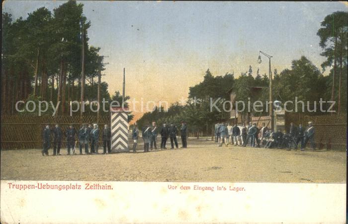 Zeithain Truppenuebungslager Eingang Lager