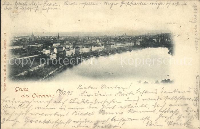 CHEMNITZ Sachsen Stadtansicht