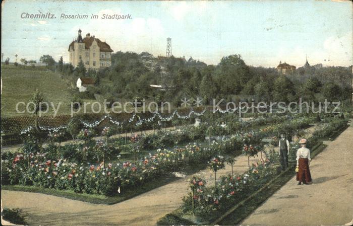 CHEMNITZ Sachsen Rosarium Stadtpark